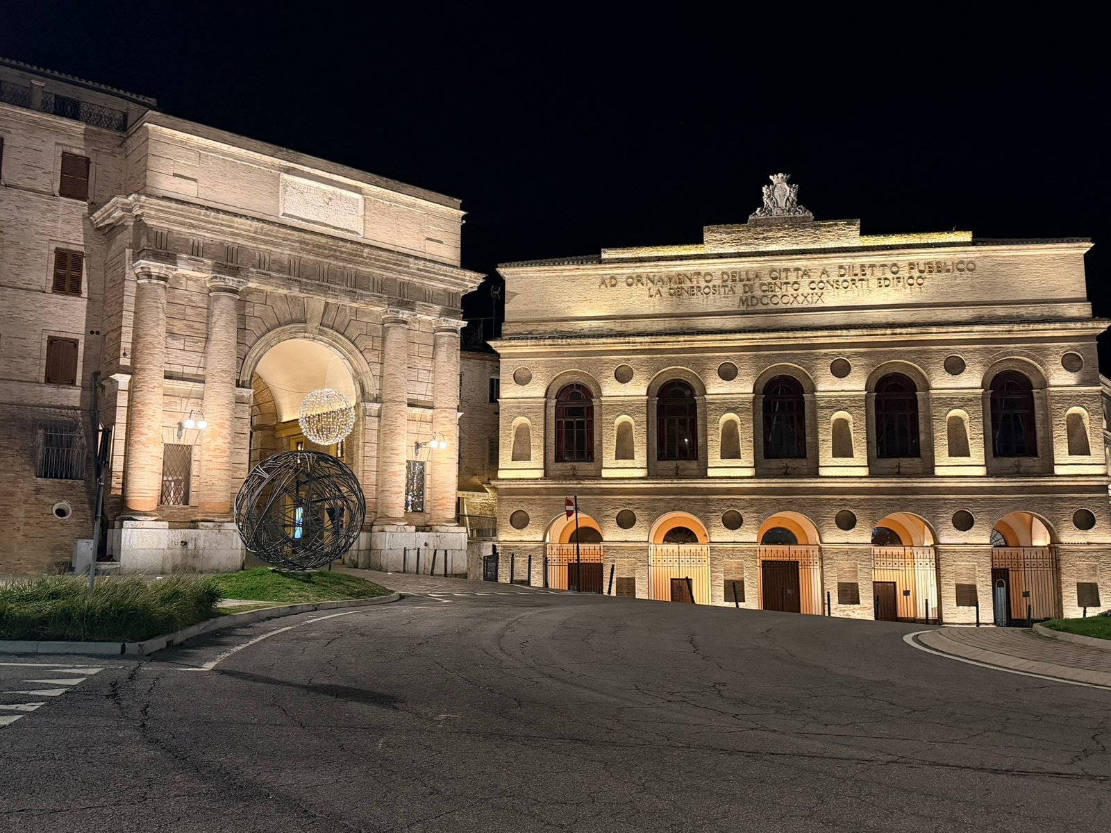 Arena Sferisterio in Macerata, podium van het Macerata Opera Festival